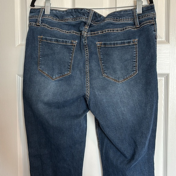Torrid Luxe Slim Boot women’s blue bootcut jeans size 16R - Picture 7 of 10